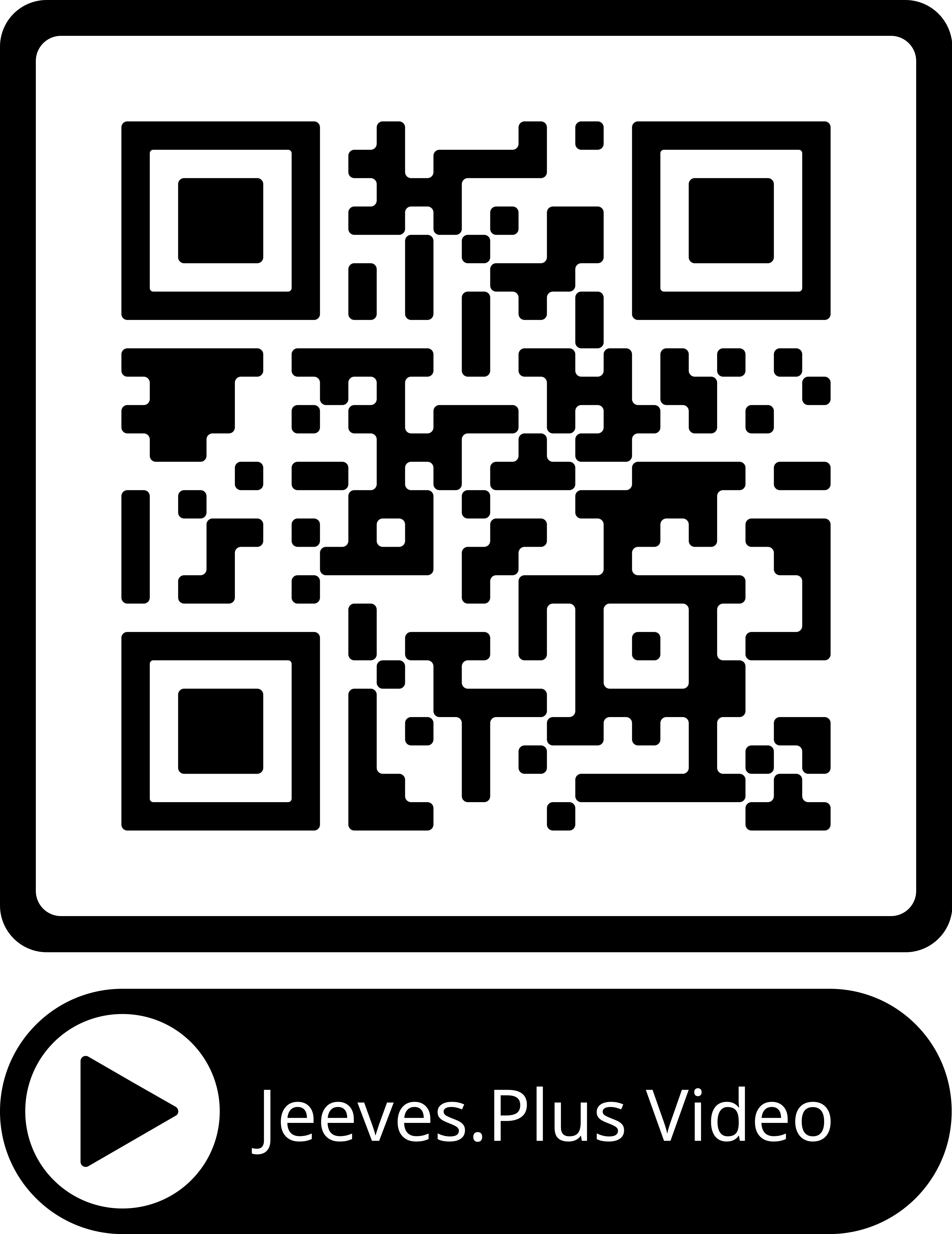 Scan to watch Jeeves.Plus video demonstration